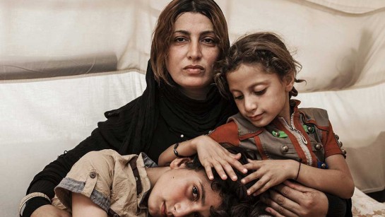 Amira och hennes familj flydde från sin by utanför Mosul i juni 2014. De är internflyktingar i Irak.